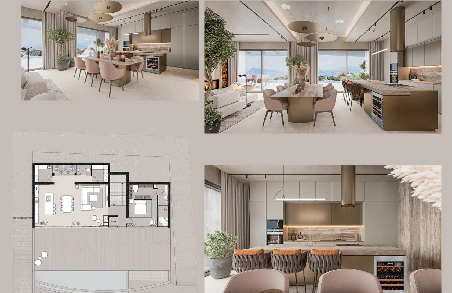 New Modern Luxurious Villa with Breathtaking Sea Views for Sale in Altea Hills