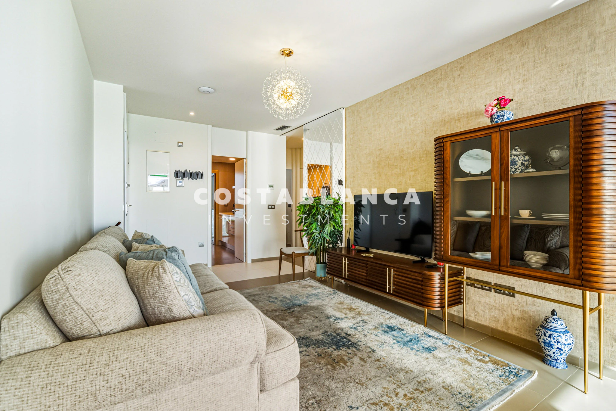 Appartement de luxe au 37e étage avec vues panoramiques sur la mer à Benidorm