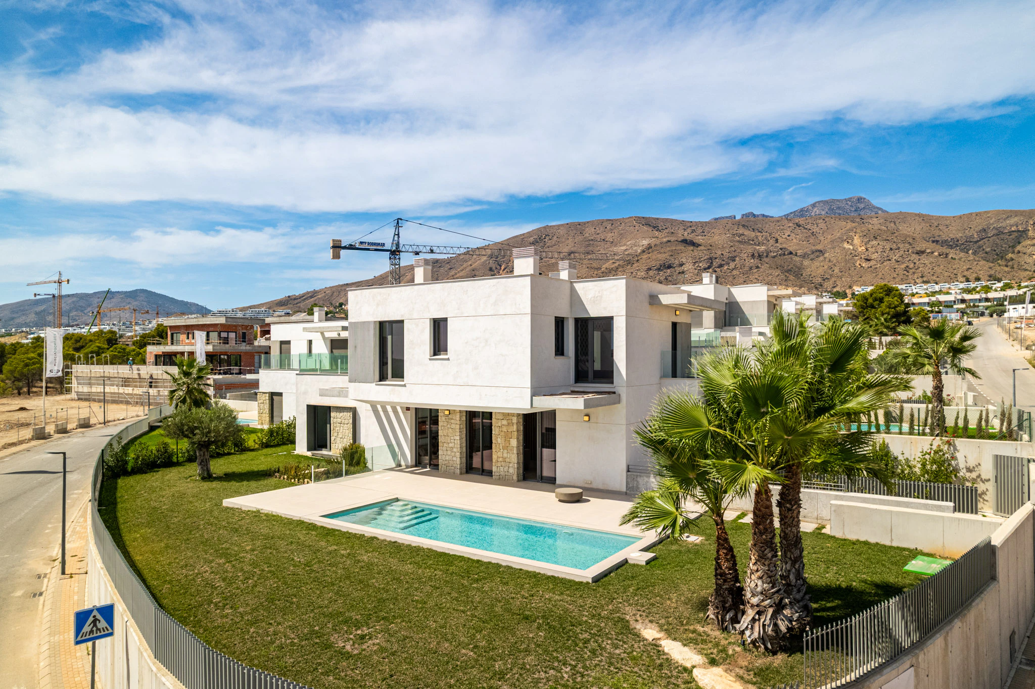 New Build Villa with Sea Views for sale in Finestrat