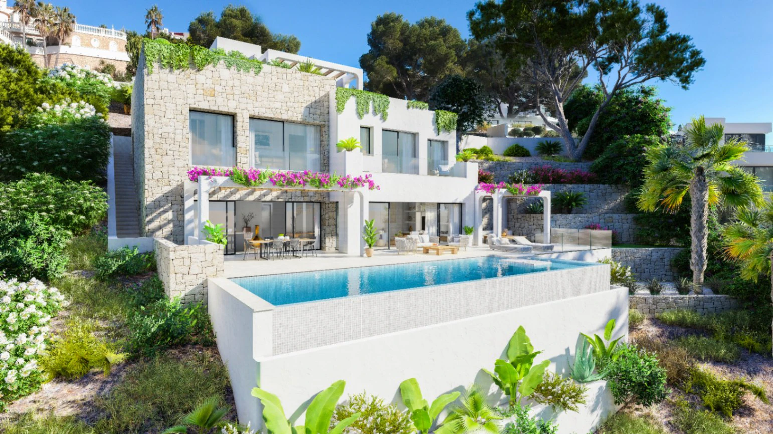 Project of a Luxury Villa with Sea Views for Sale in Altea Hills