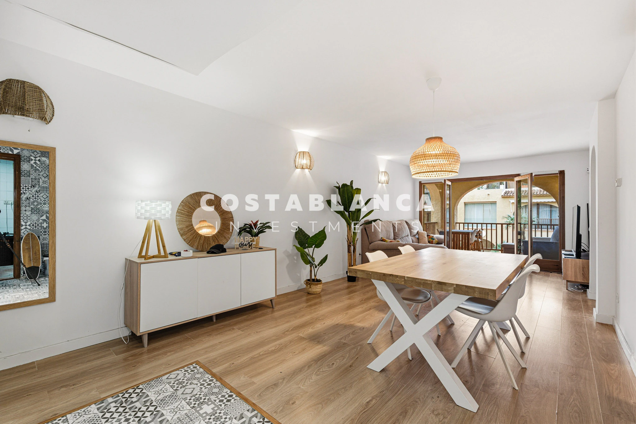 Gerestaureerd Appartement met Uitzicht op Zee in Mascarat Haven Altea