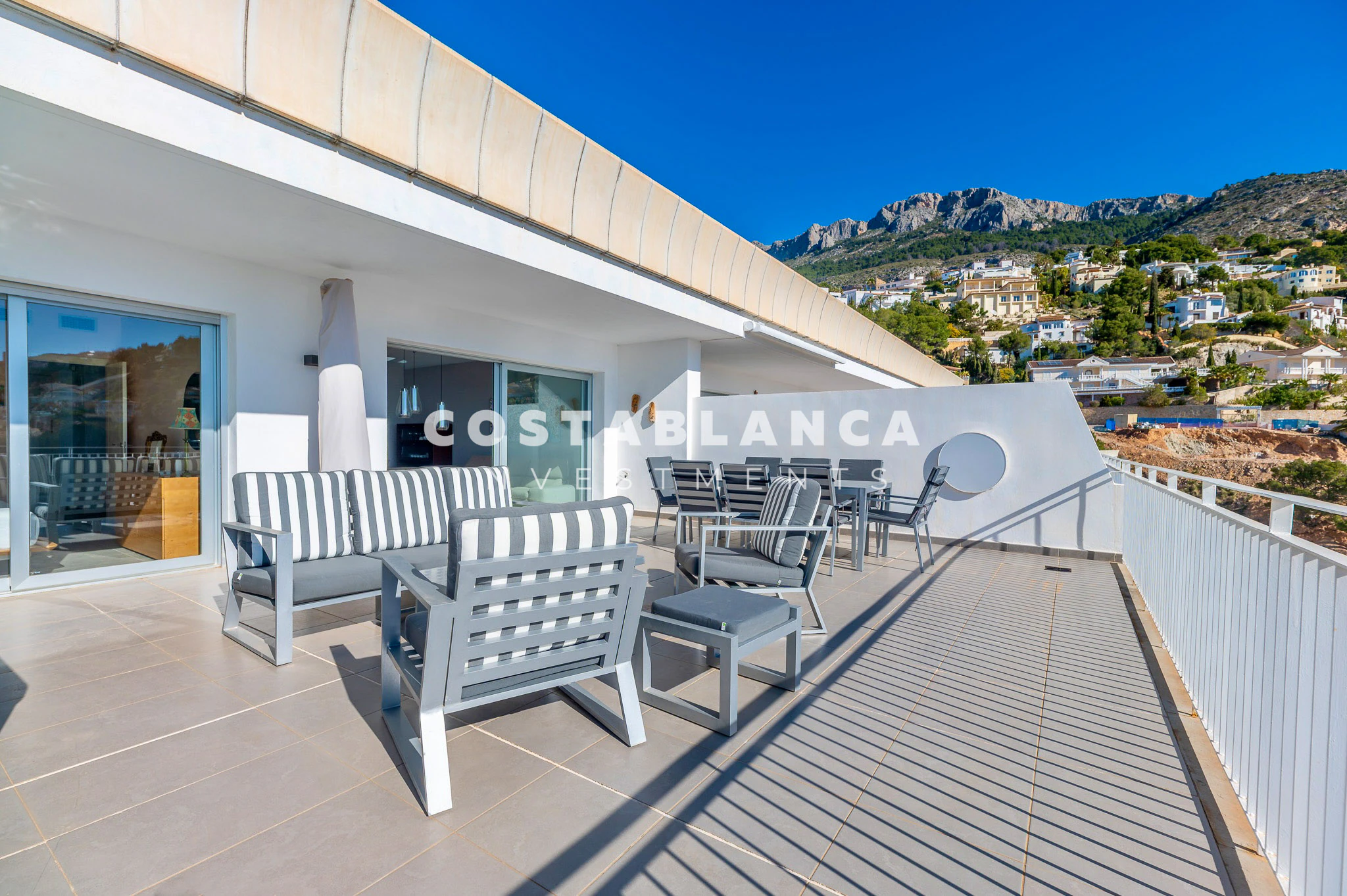 Exclusive Southeast Facing Penthouse for sale in Altea