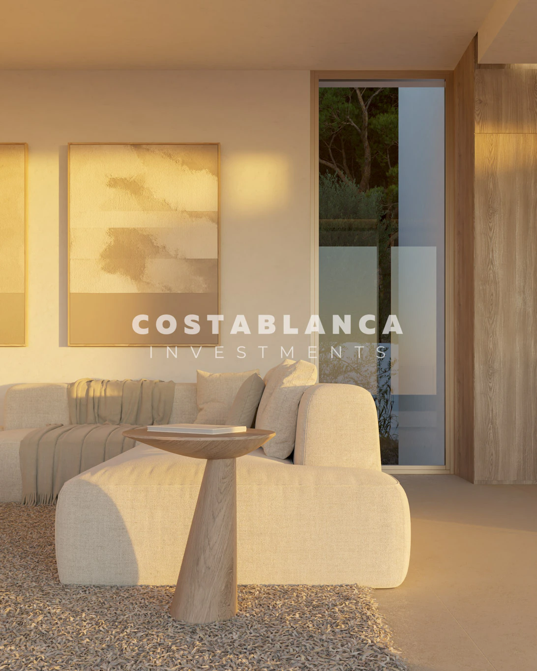 Villa contemporaine design avec piscine à débordement à vendre à Maryvilla, Calpe