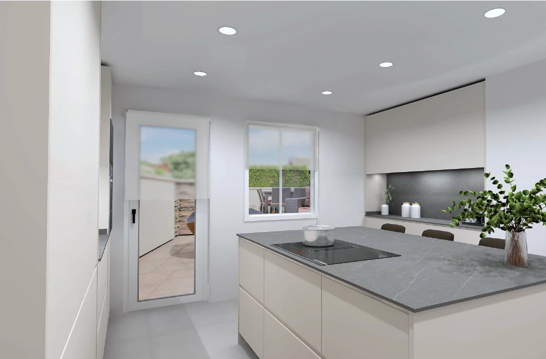 MODERN DUPLEX PENTHOUSE WITH SEA AND MOUNTAIN VIEWS FOR SALE IN CALPE