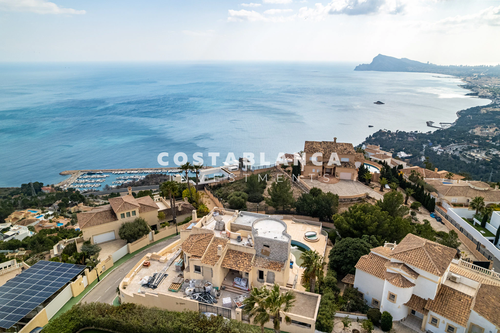 A Unique Lifestyle Villa with Sea and Mountain Views in Altea Hills