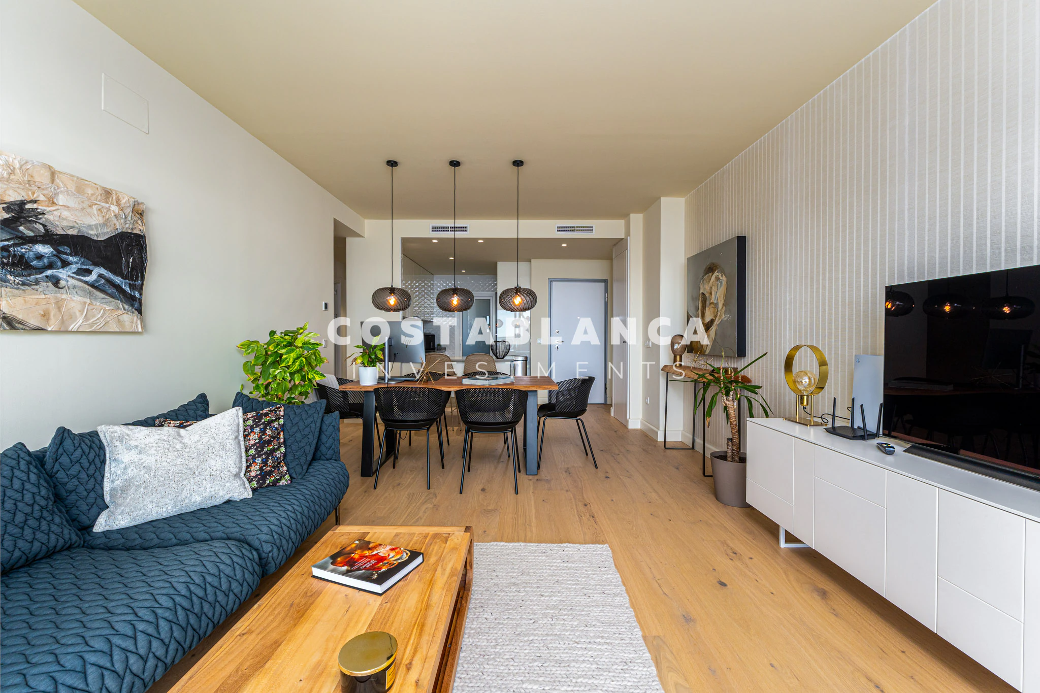 Moderne Luxuswohnung mit Meerblick zum Verkauf in Sunset Drive, Benidorm