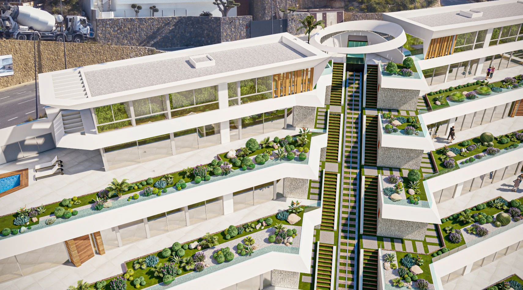 Brand New Luxury Apartments with Sea and Mountain Views for sale in Mascarat