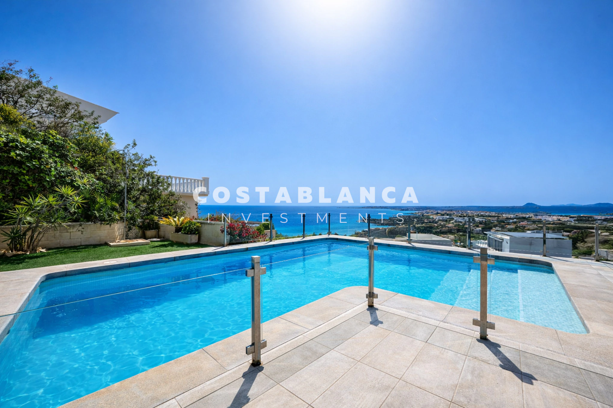 Modern Sea View Villa with Heated Pool and Panoramic Views for sale in Campello
