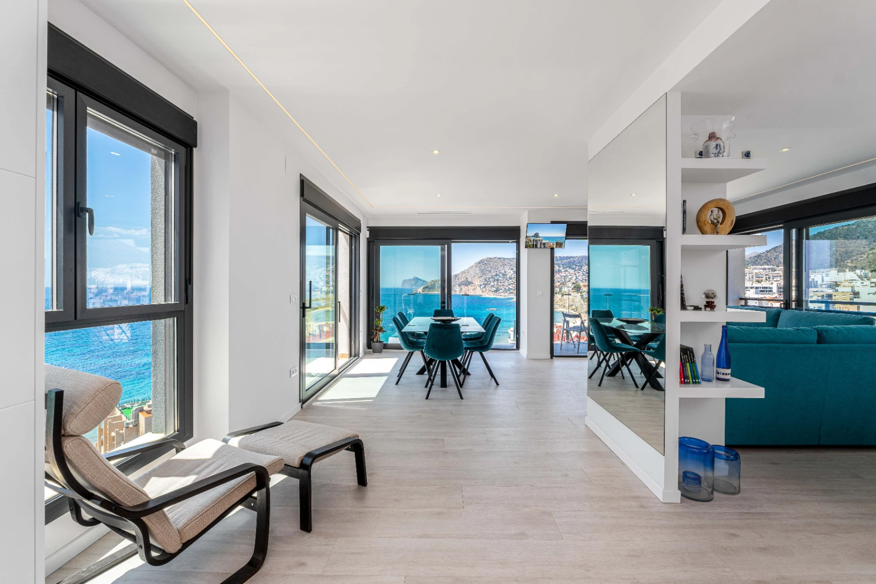 Exceptional Penthouse with 360º Views, Private Pool & Jacuzzi for sale in Calpe