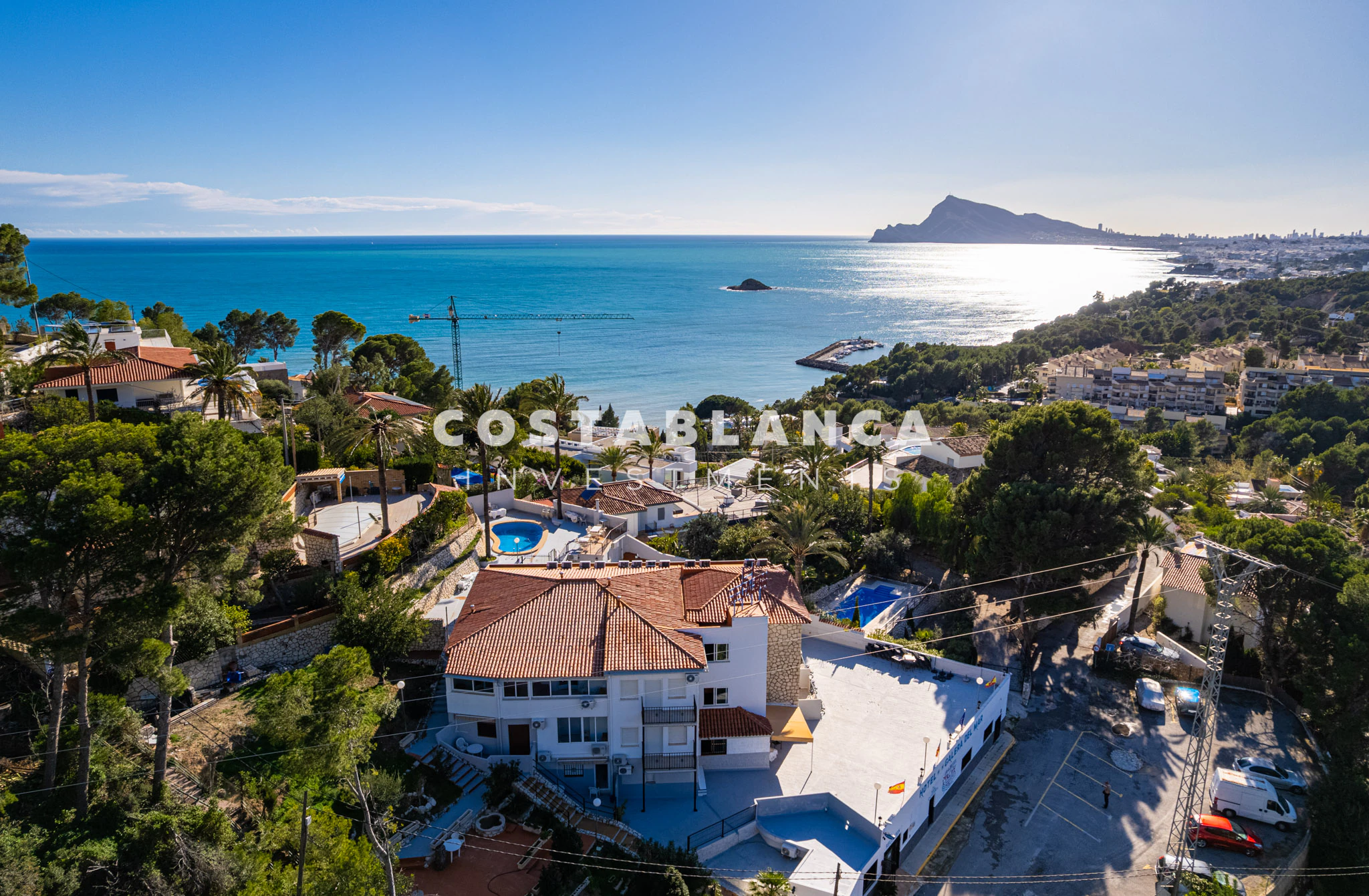 Centrally Located Hotel with Sea Views and Apartment Conversion Opportunity for sale in Altea