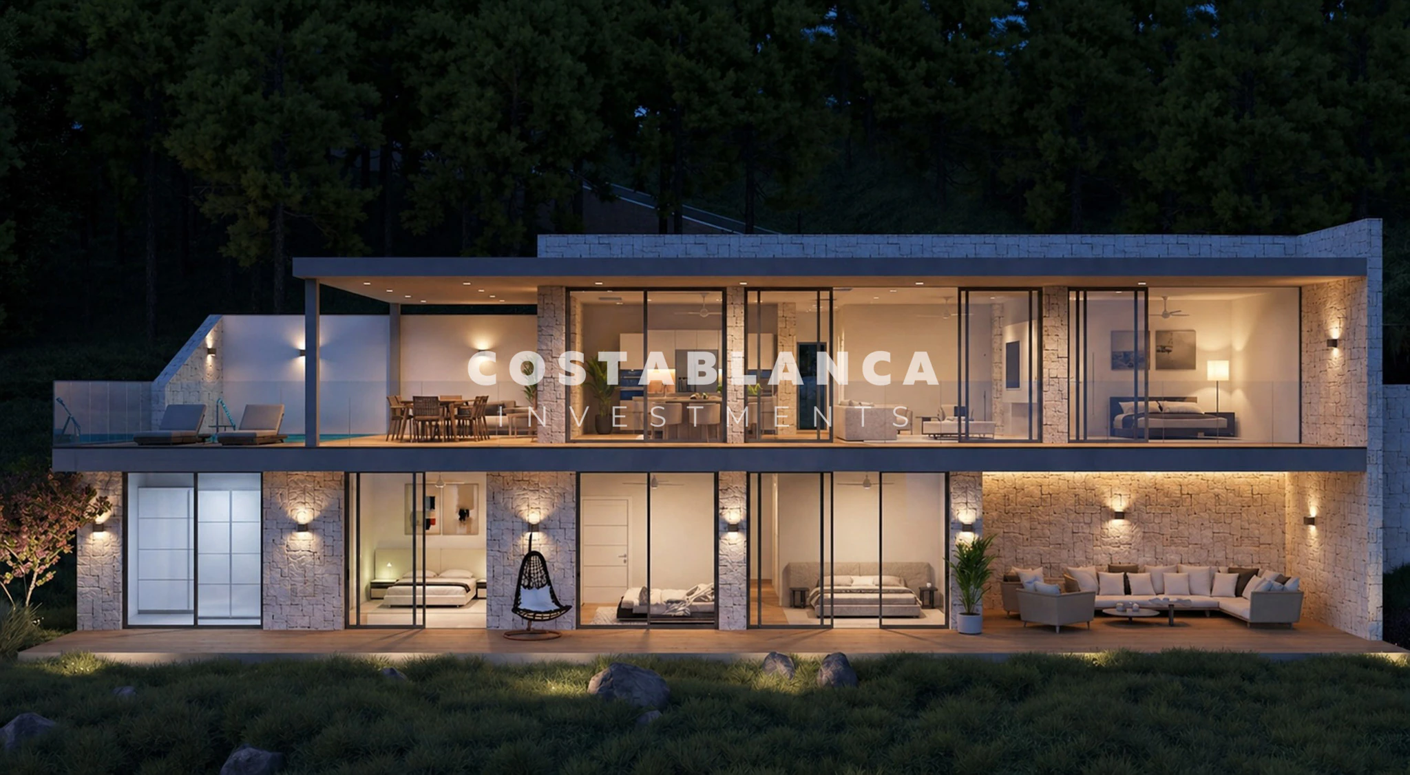 Modern Designer Villa with Panoramic Views for Sale in Altea Hills