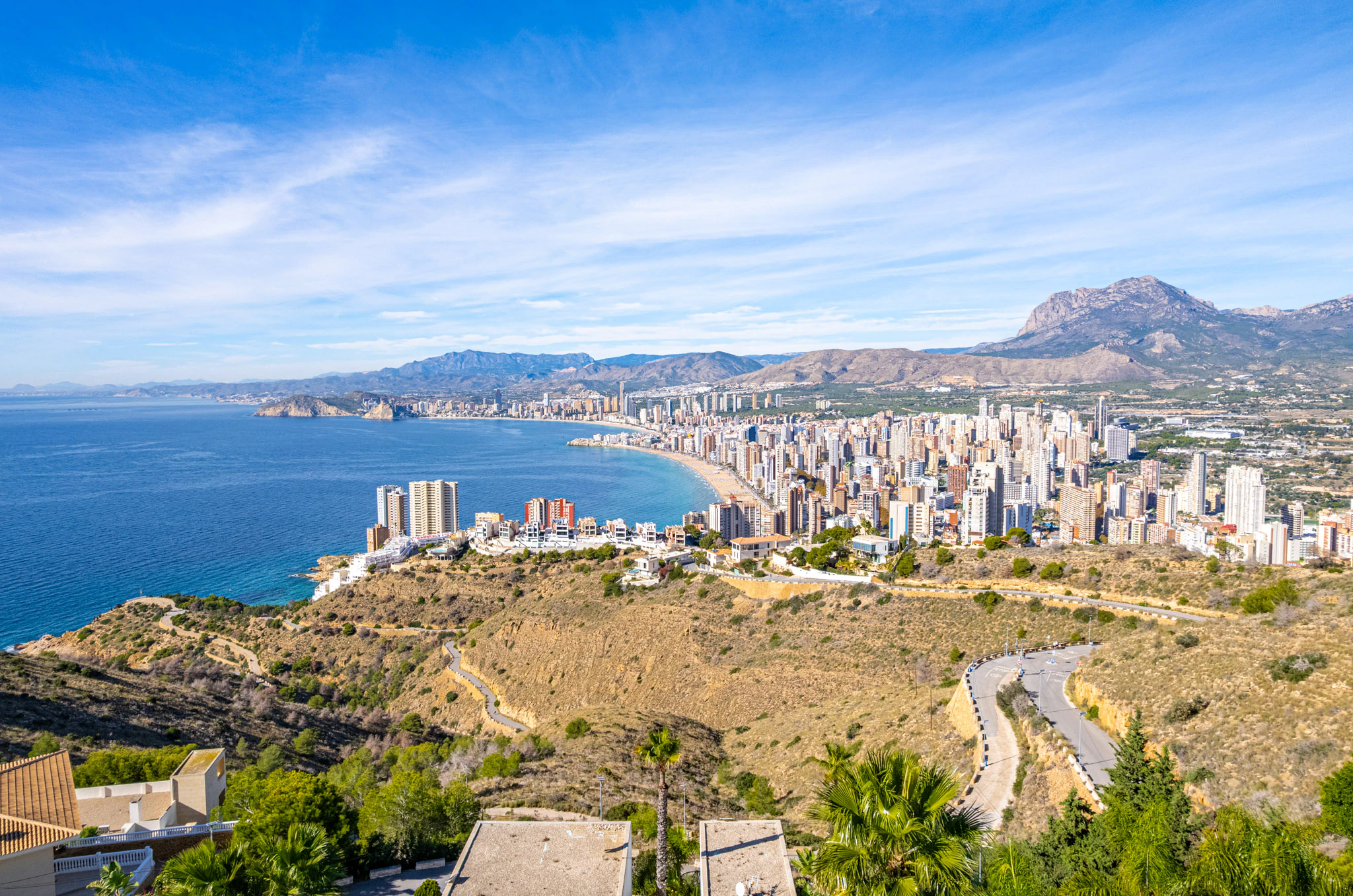 Iconic Luxury Villa With Panoramic Sea Views for sale in Benidorm