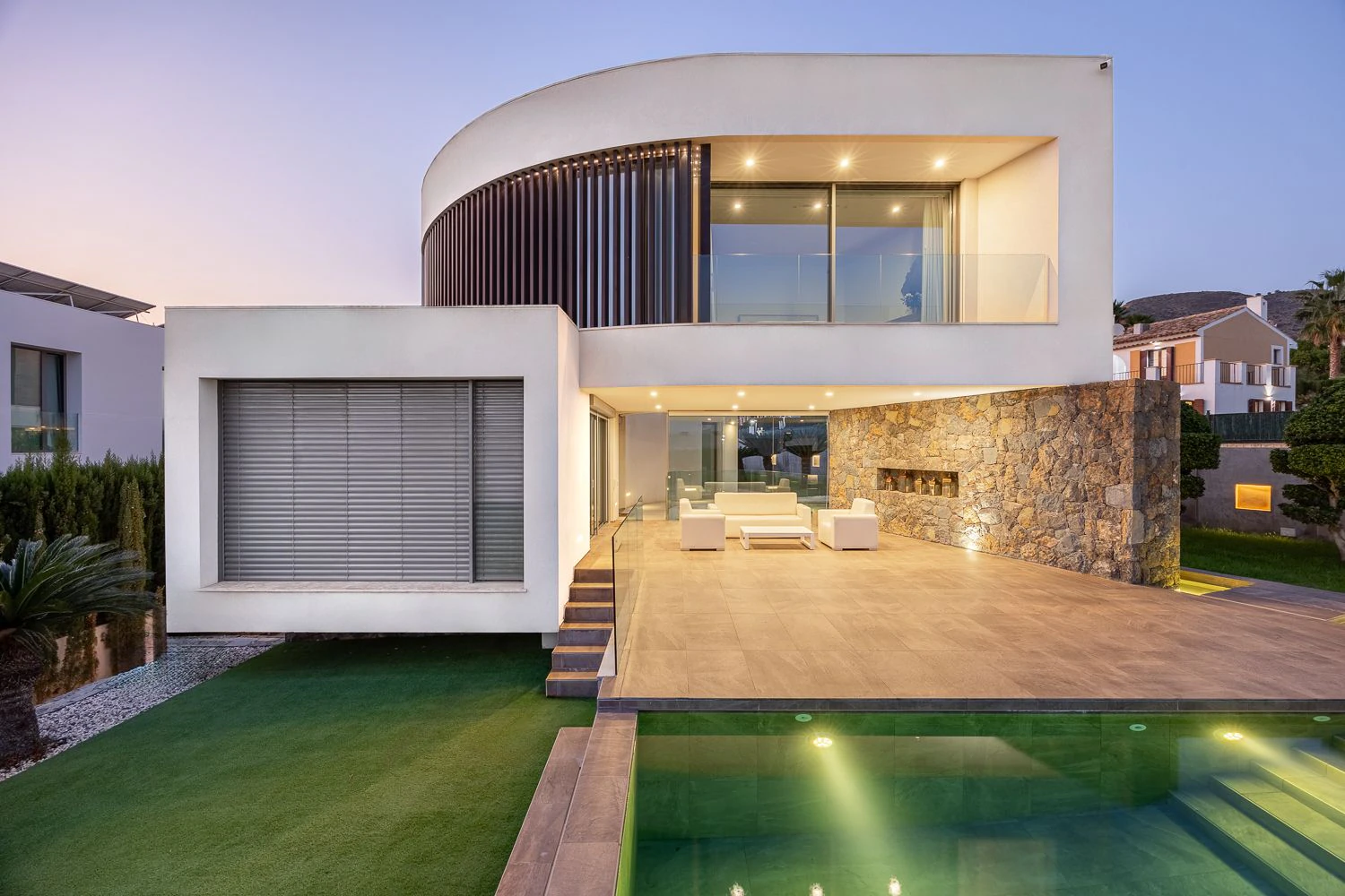 Modern Designer Villa with Sea Views for Sale in Finestrat
