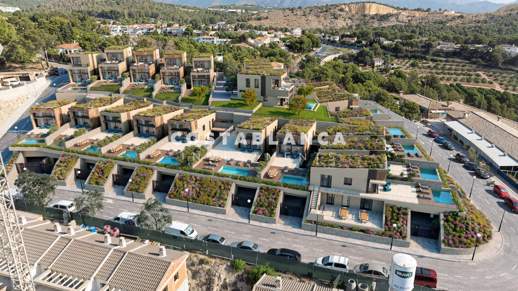 Villas de Nueva Construcción con Vistas al Mar en La Nucía