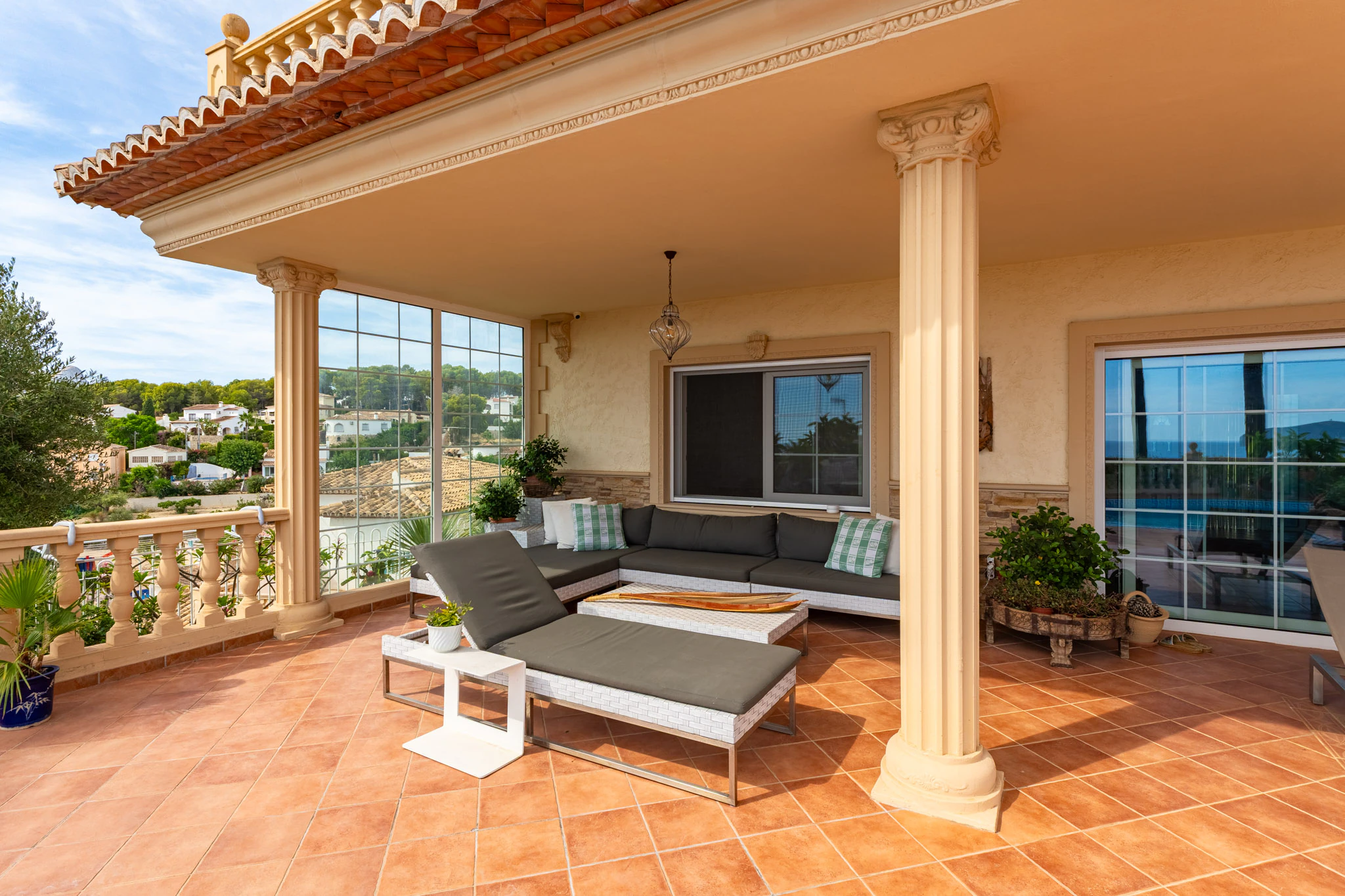 Luxury Sea View Villa with Indoor and Outdoor Pools for sale in Benissa