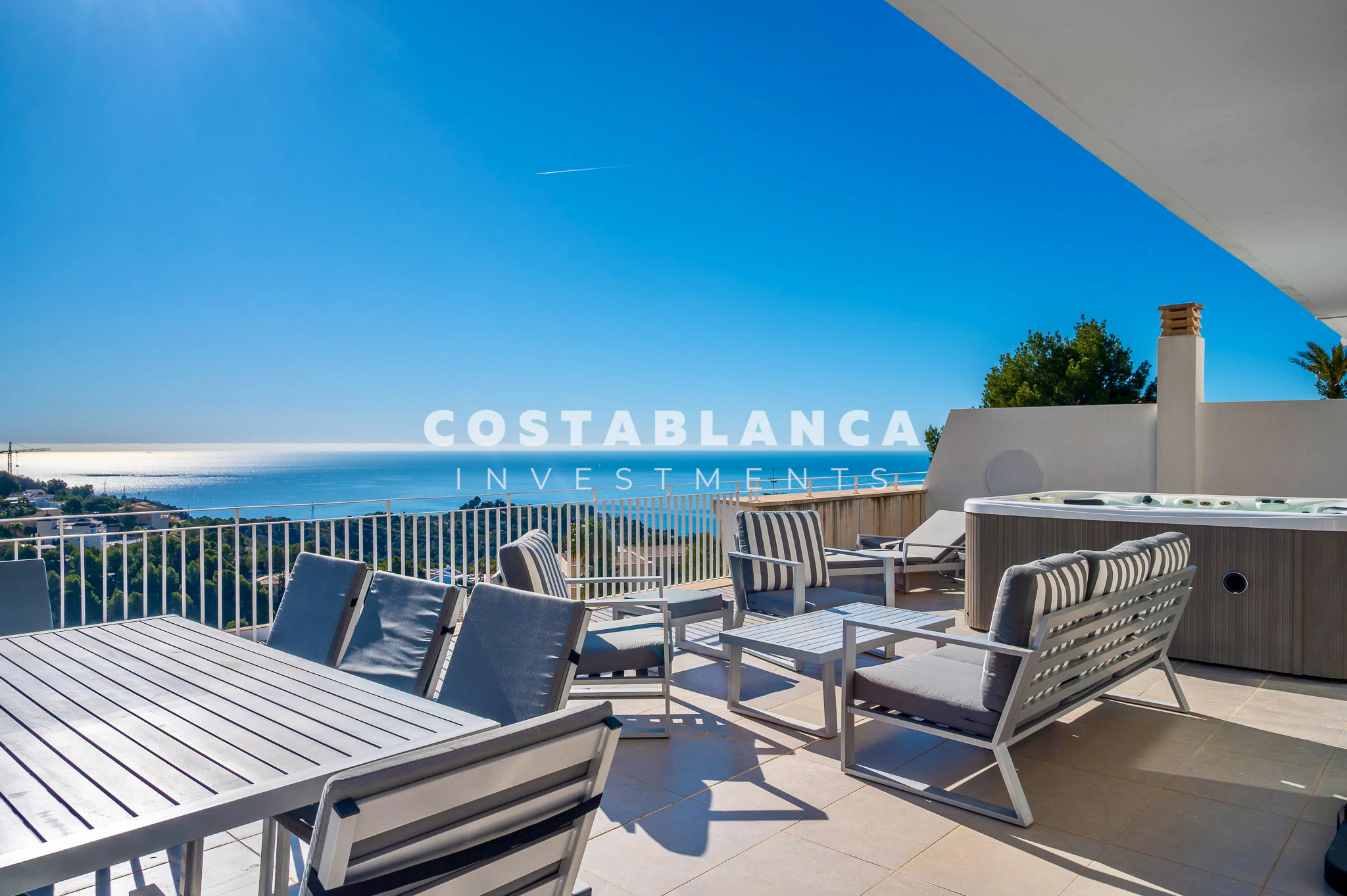 Exclusive Southeast Facing Penthouse for sale in Altea