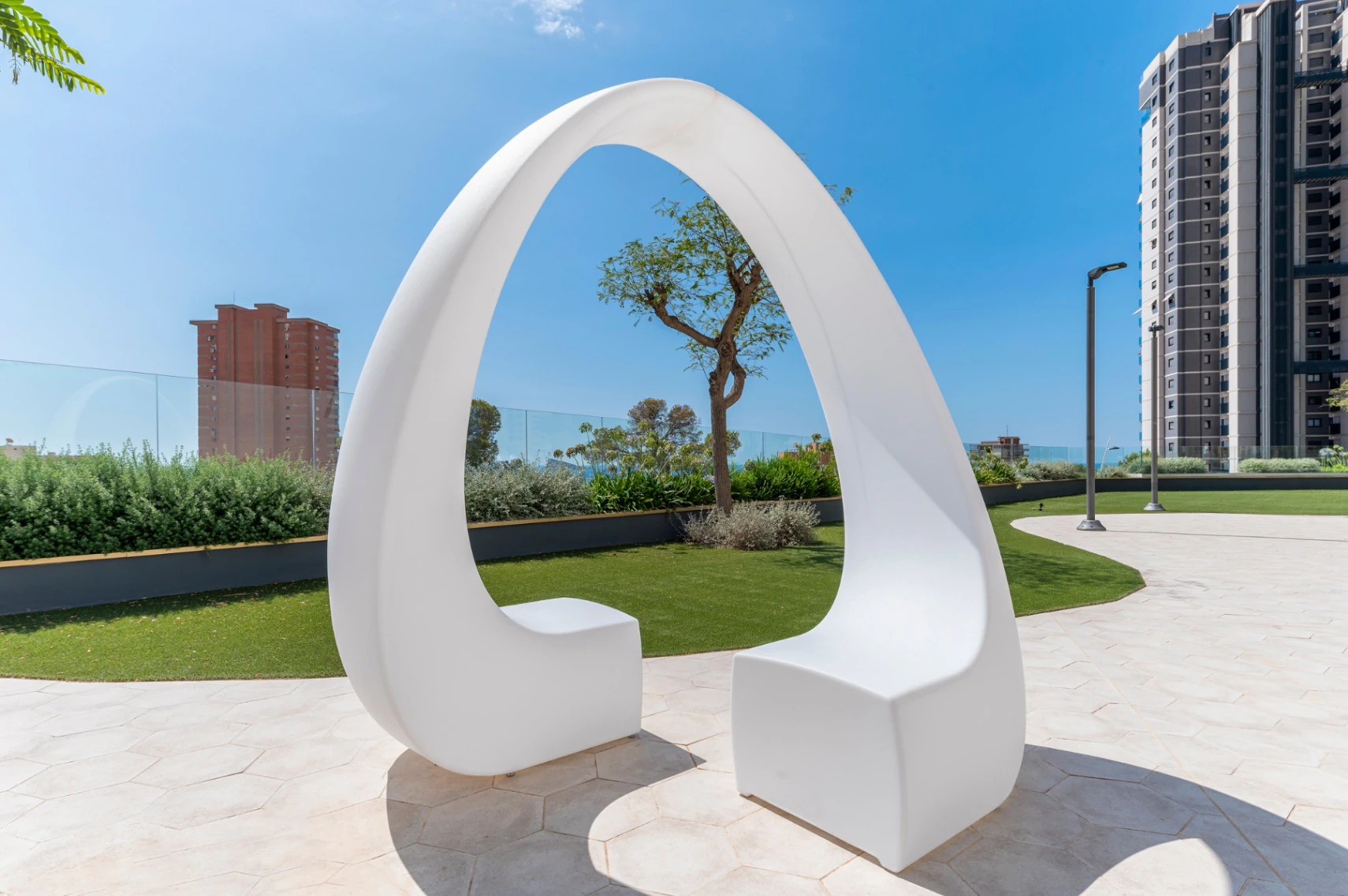 43. Etage Residence mit Meer- und Bergblick zu verkaufen in Benidorm