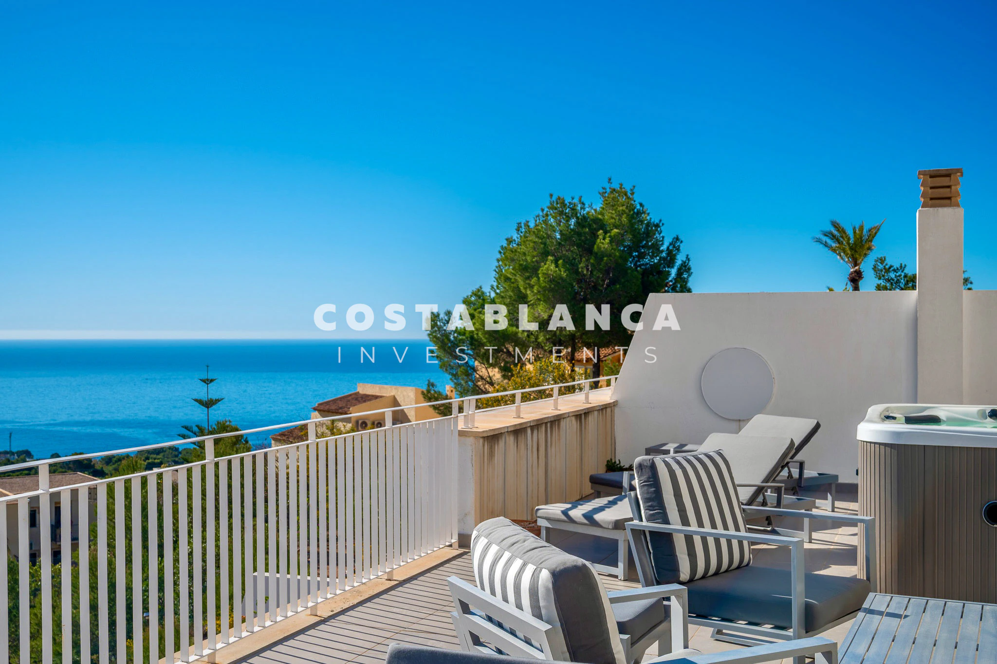 Exclusive Southeast Facing Penthouse for sale in Altea