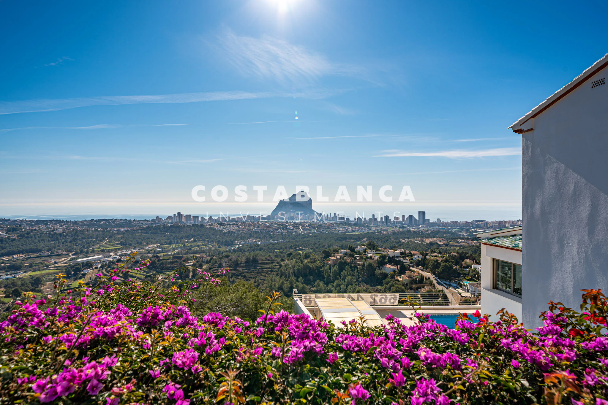 Impressive Villa with Panoramic Sea Views for sale in Calpe