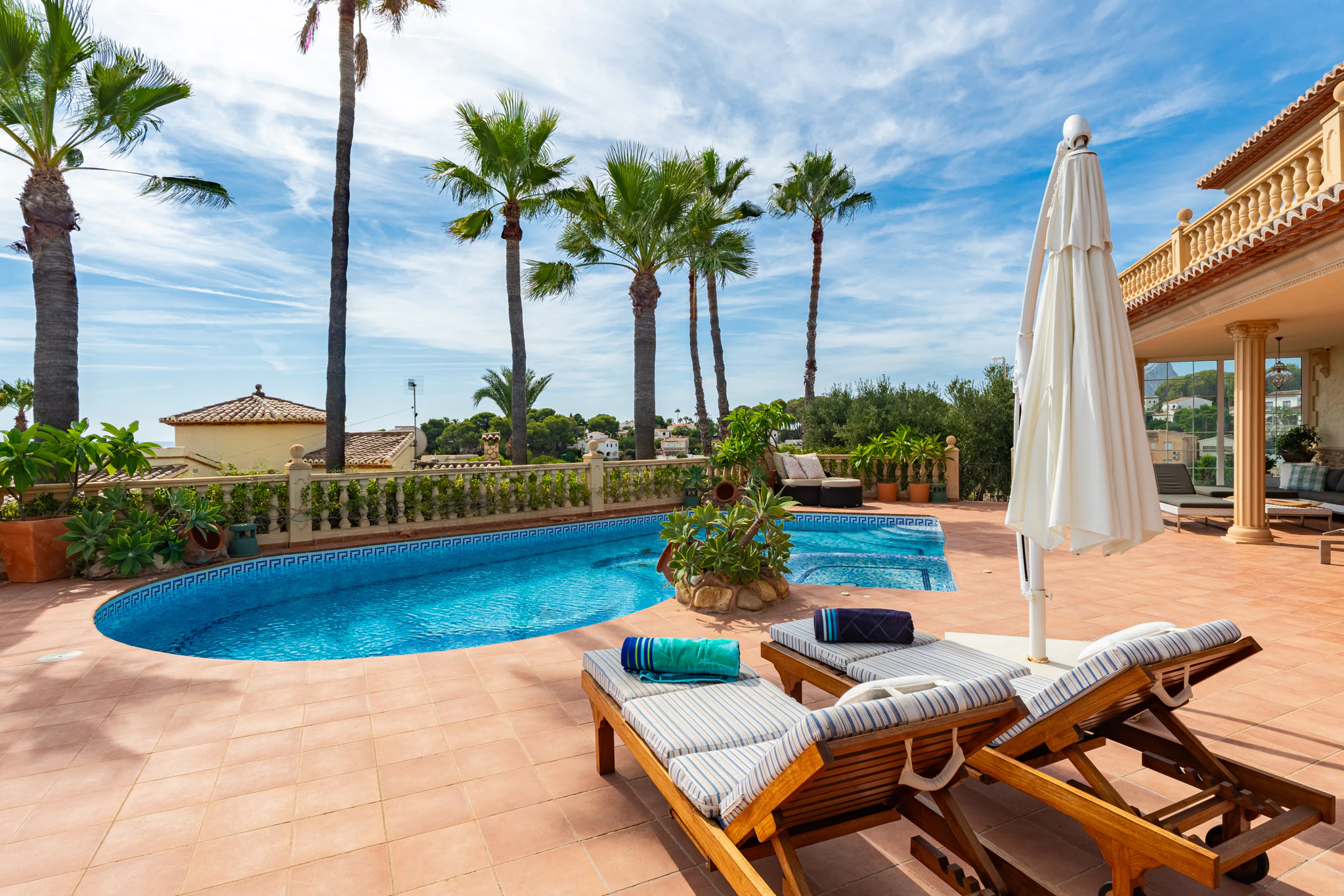 Luxury Sea View Villa with Indoor and Outdoor Pools for sale in Benissa