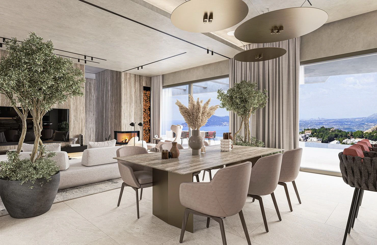 New Modern Luxurious Villa with Breathtaking Sea Views for Sale in Altea Hills