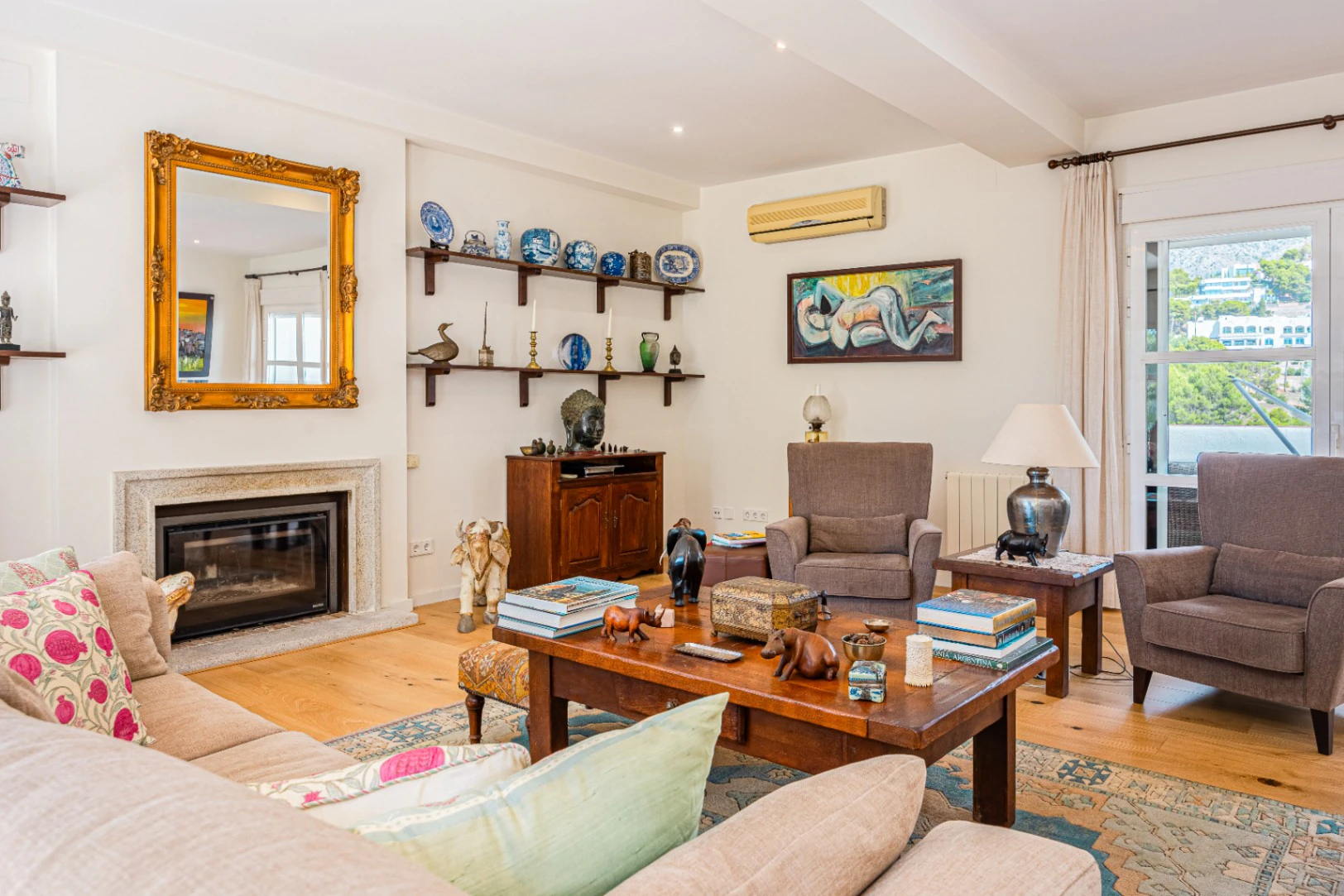 Geräumige Villa zum Verkauf in Altea la Vella mit Meerblick und Zugang zum Golfplatz