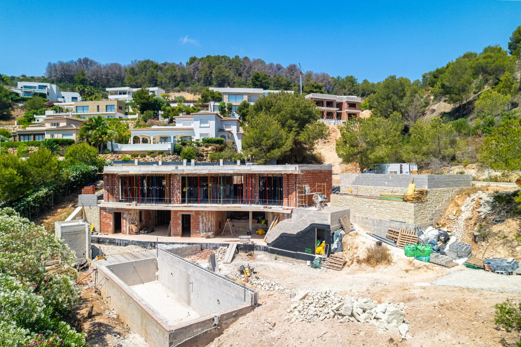 Modern Mediterranean Villa with pool for sale In Javea - Completion February 2026