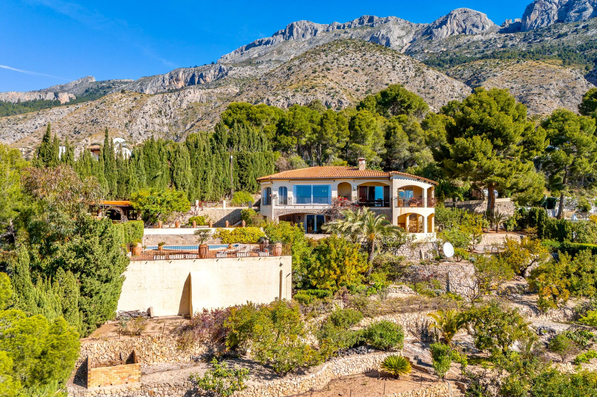 Villa avec vue sur la mer à vendre à Altea