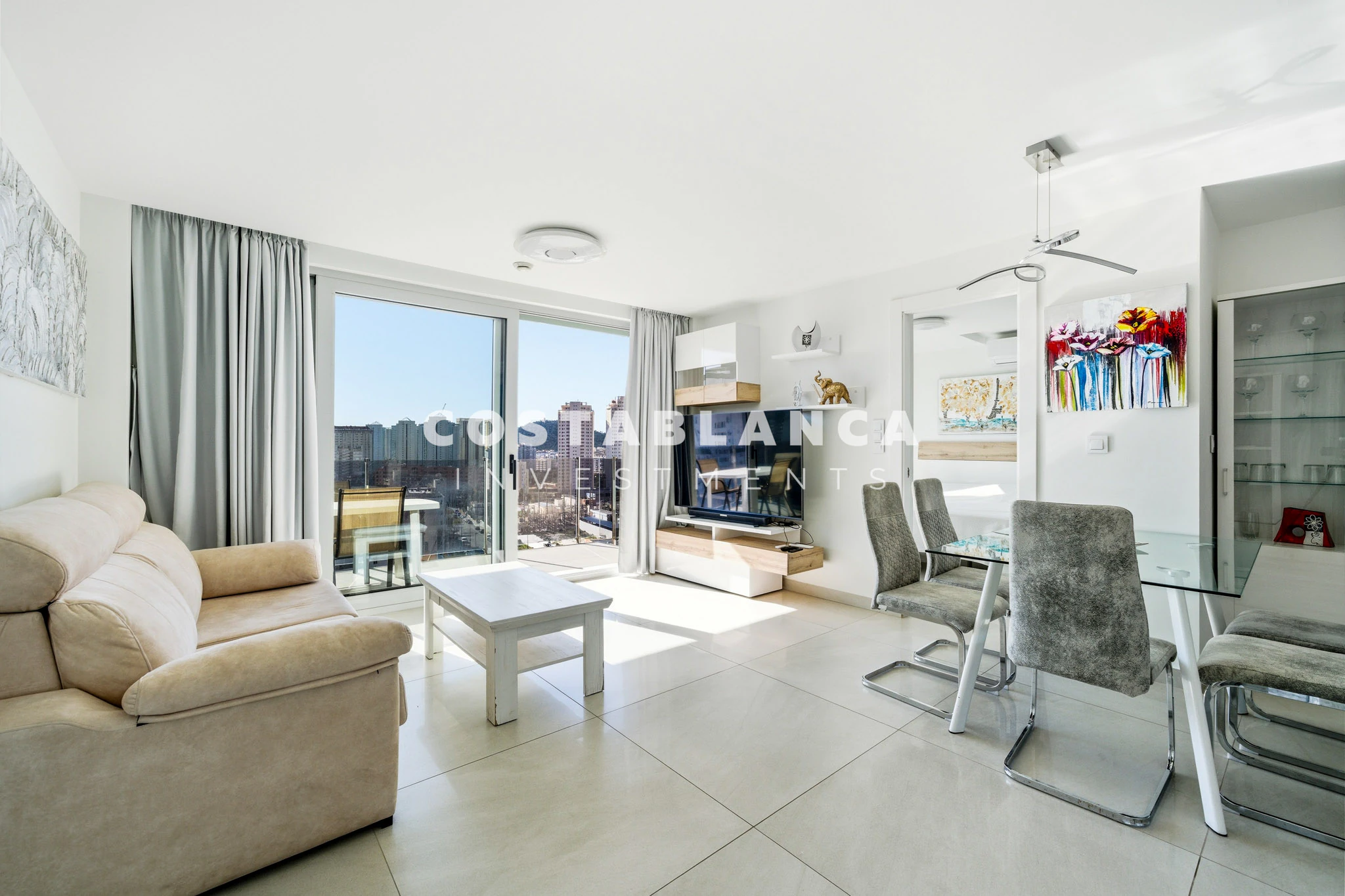 Full Modern Apartment Building 10 Minutes from the Beach for Sale in Finestrat