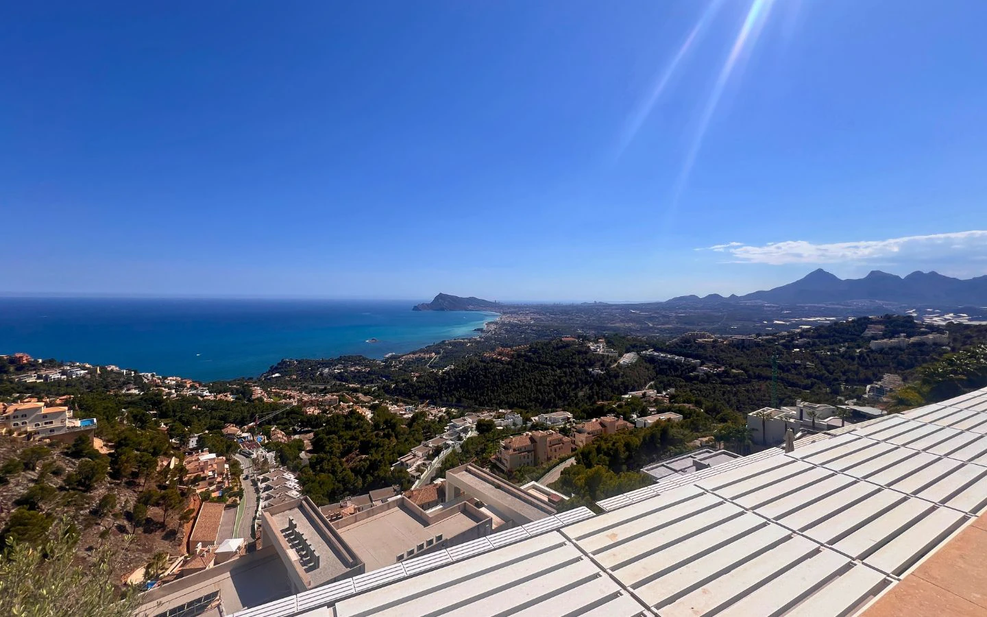 Apartamento con vistas al mar en venta en Altea Hills