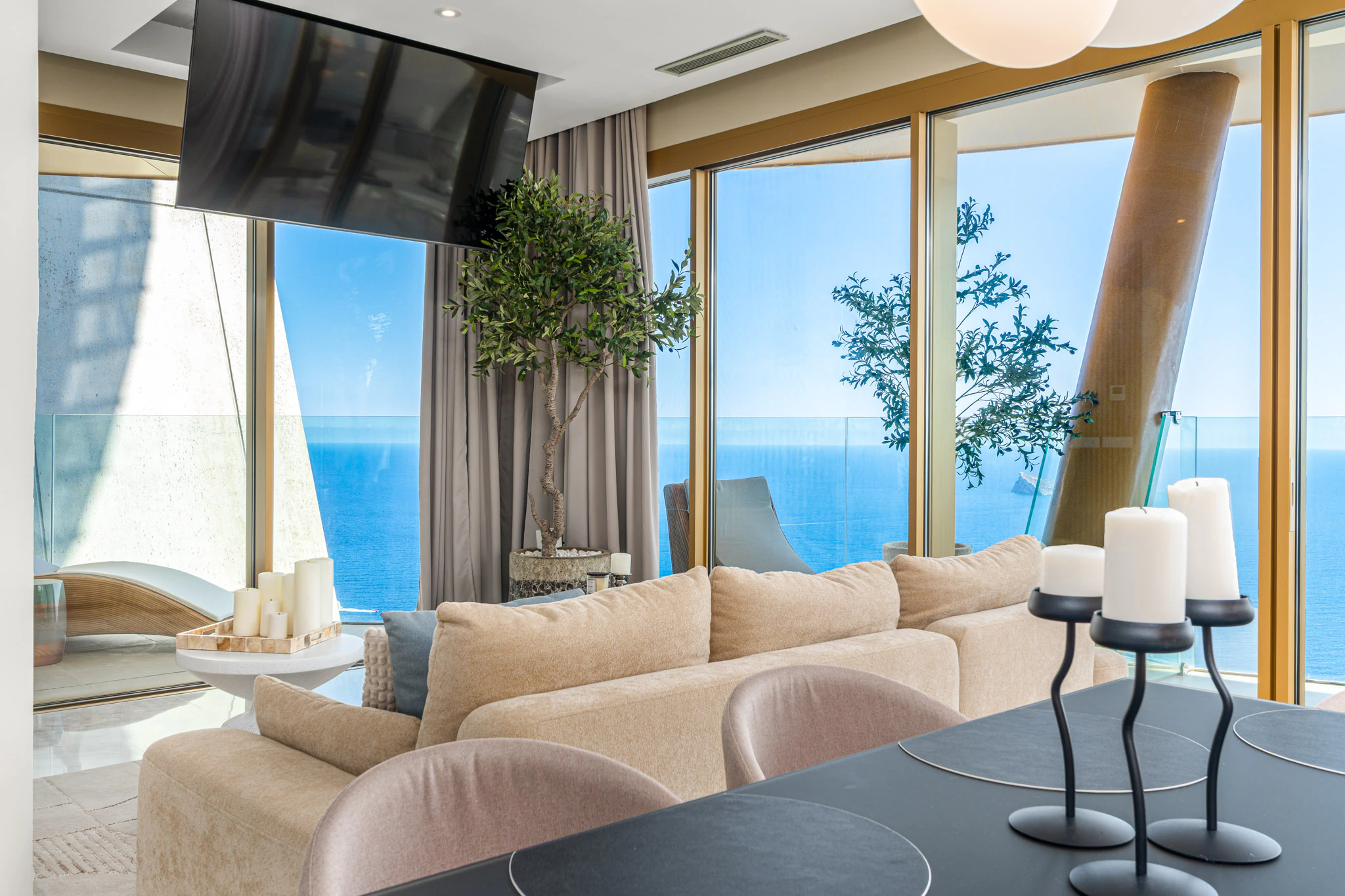 43. Etage Residence mit Meer- und Bergblick zu verkaufen in Benidorm