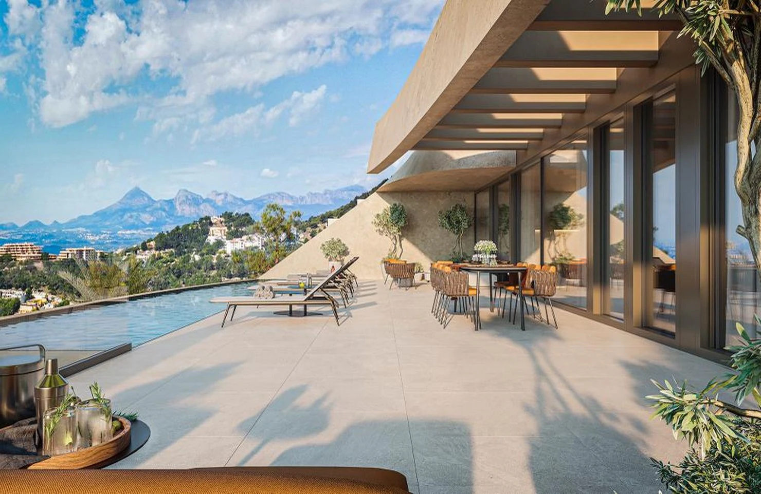 New Modern Luxurious Villa with Breathtaking Sea Views for Sale in Altea Hills