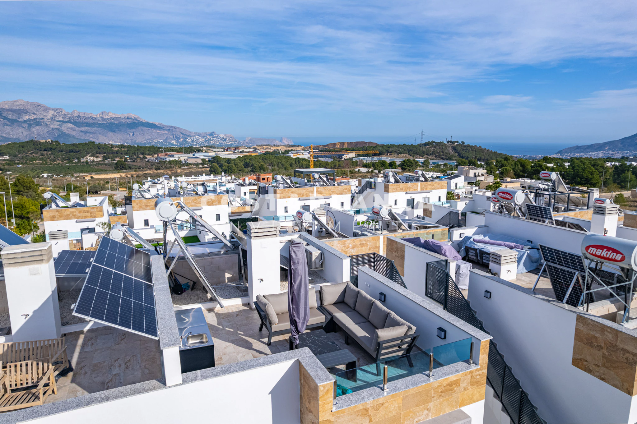Modern Semi-Detached Villa for sale in Polop