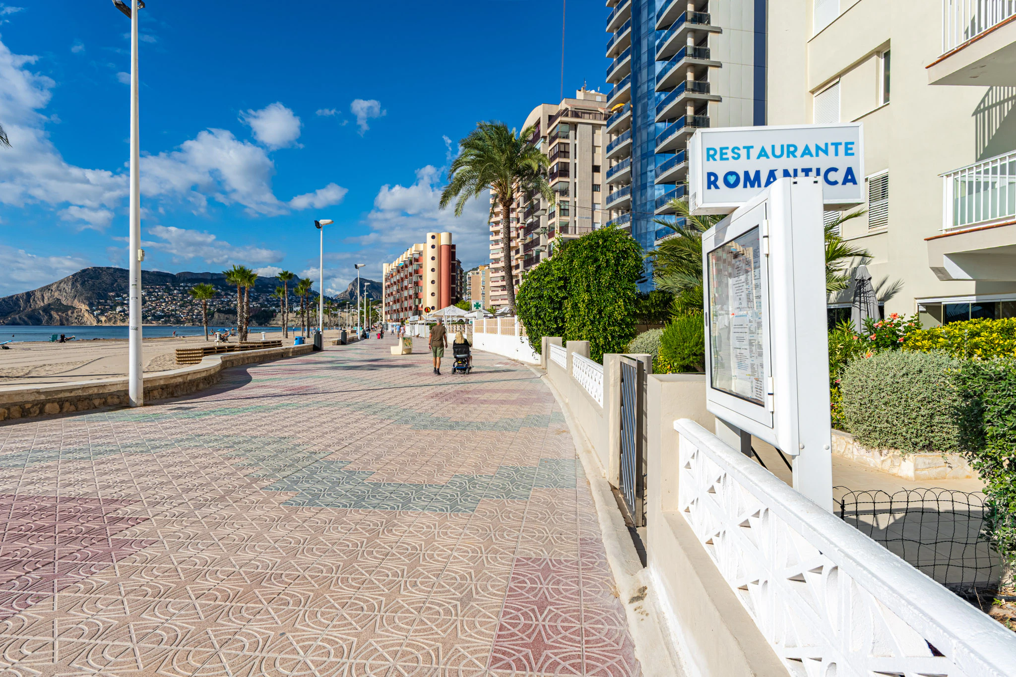 Strandrestaurant met terras en zeezicht te koop in Calpe