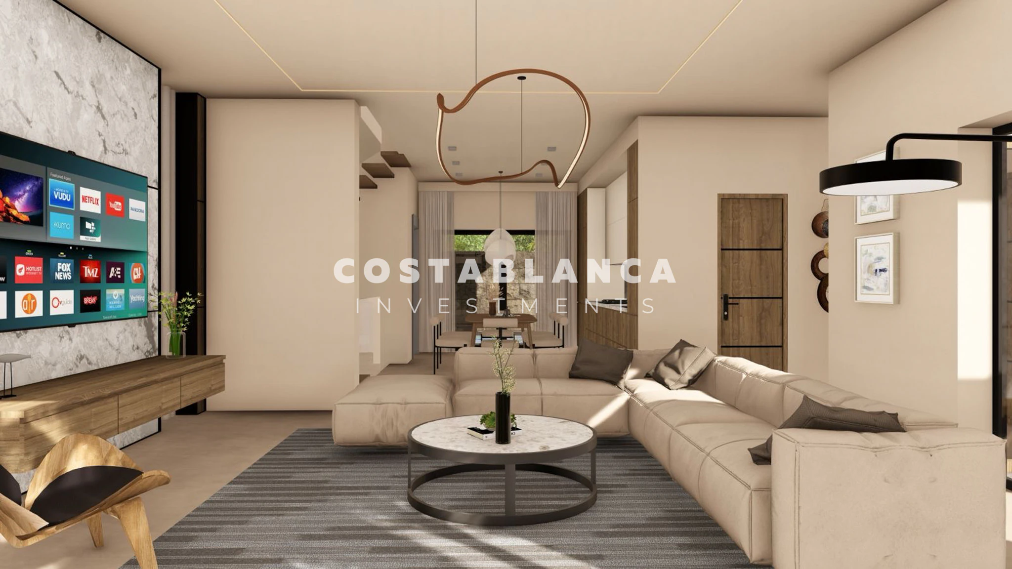 Modern Luxury Villa with Private Pool in La Marquesa for sale in Finestrat