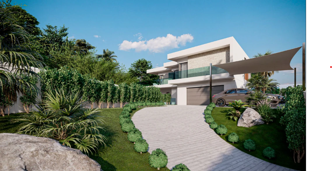 New Luxury Villa in El Albir with Sea Views