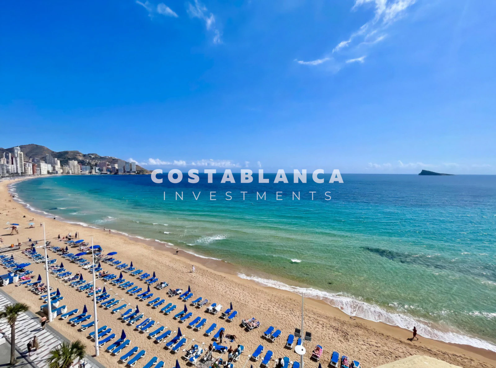 Penthouse in erster Linie mit Panoramablick auf das Meer zu verkaufen in Benidorm