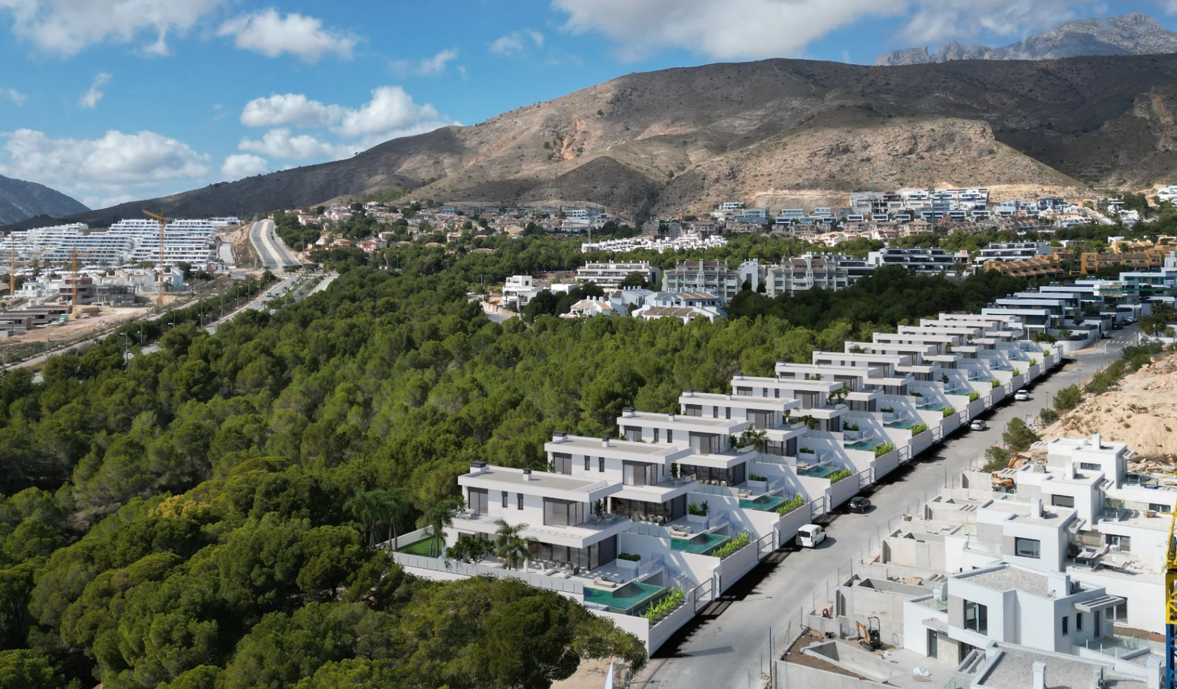 Modern New Build Villa with Sea Views and Exceptional Design for Sale in Finestat