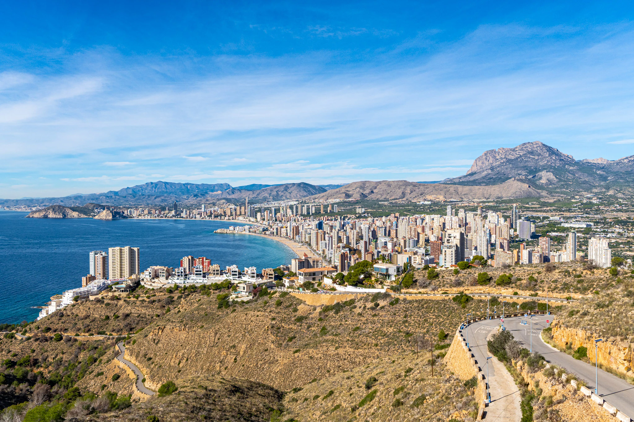 Iconic Luxury Villa With Panoramic Sea Views for sale in Benidorm