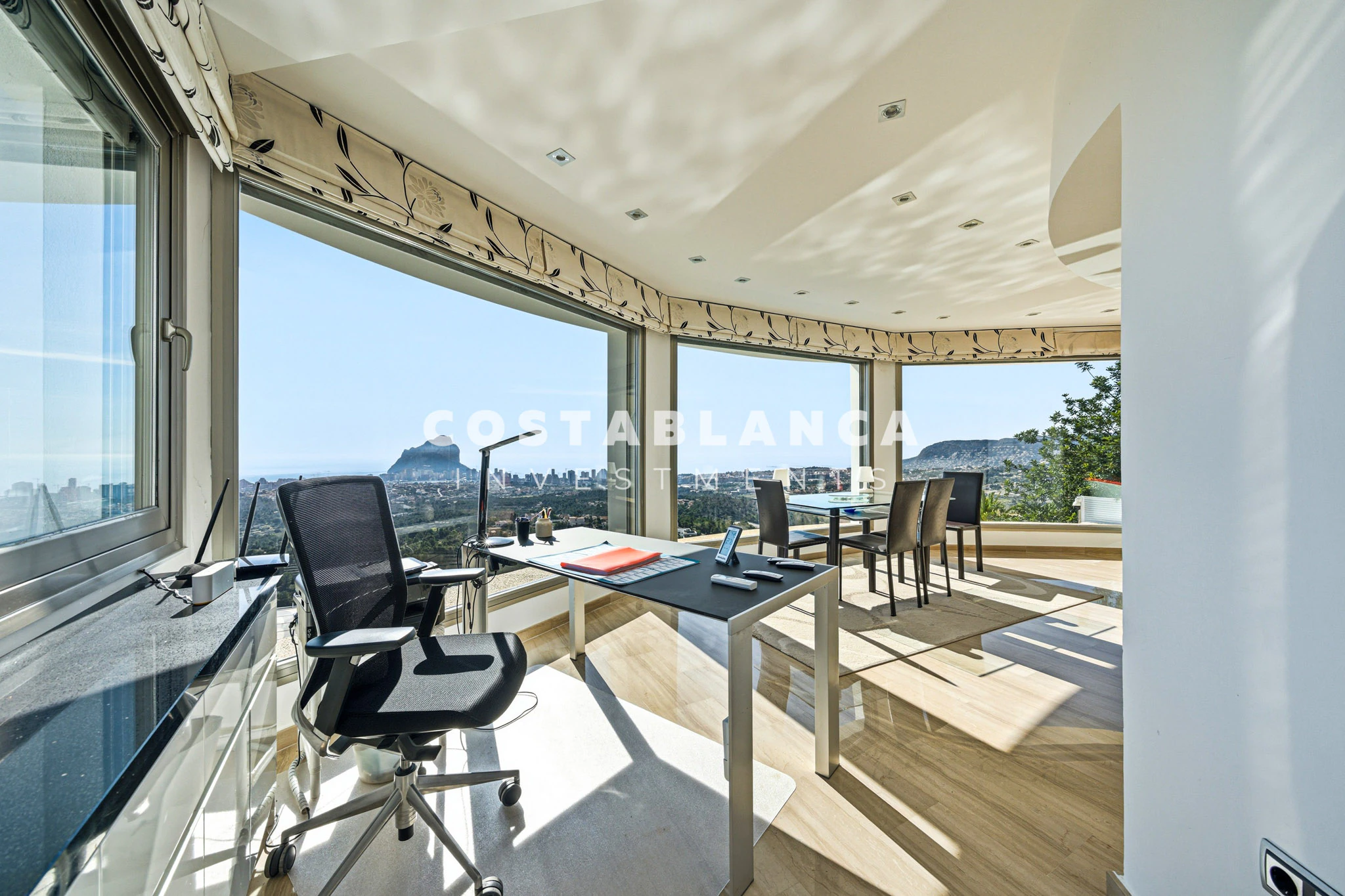 Impressive Villa with Panoramic Sea Views for sale in Calpe