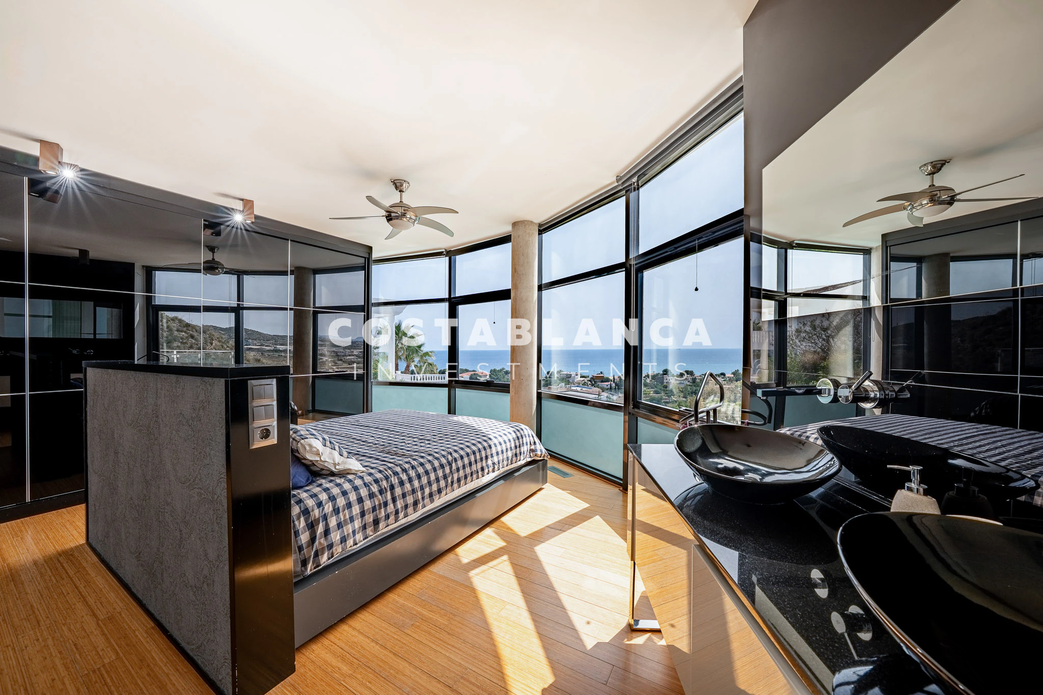 Modern Sea View Villa with Heated Pool and Panoramic Views for sale in Campello