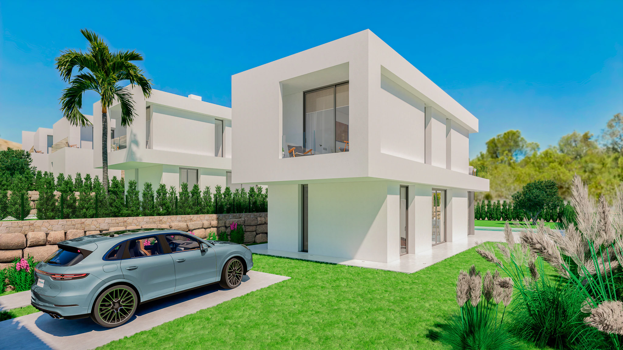 New Build Villa for Sale in Finestrat with Sea Views and Garage