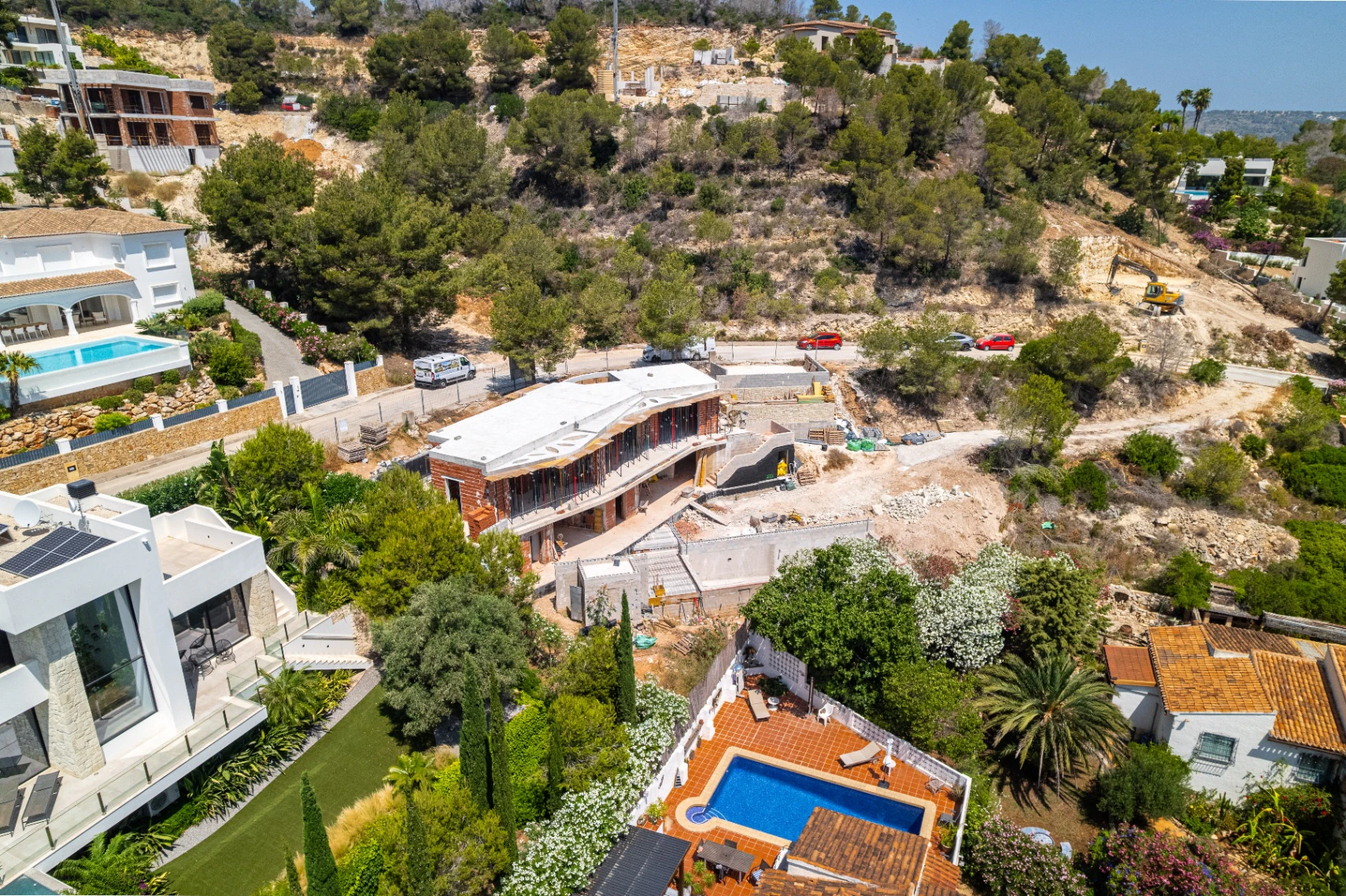 Modern Mediterranean Villa with pool for sale In Javea - Completion February 2026