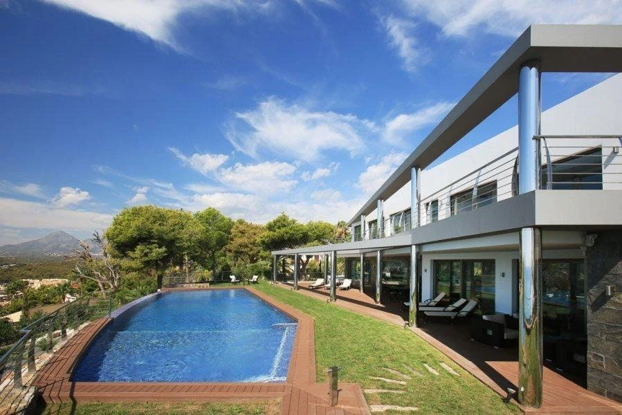 Chalet de lujo en primera línea en venta en Altea