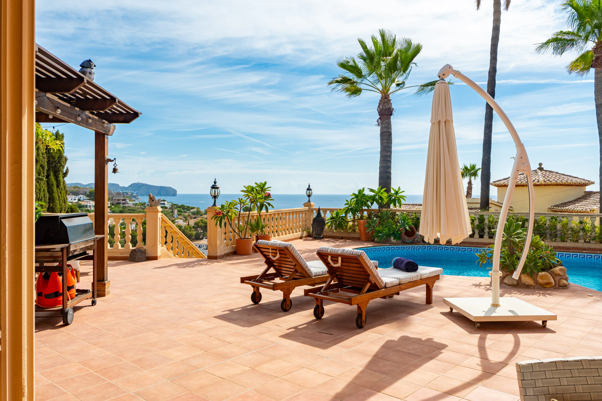 Luxury Sea View Villa with Indoor and Outdoor Pools for sale in Benissa