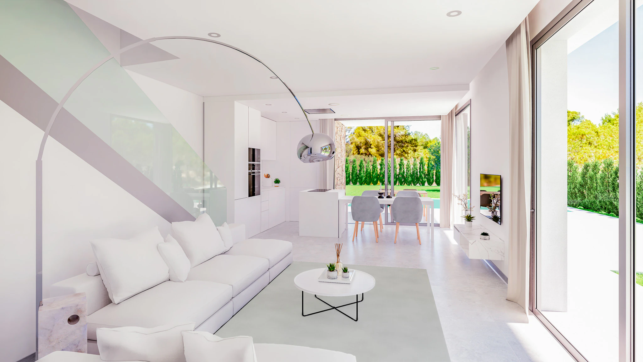 New Build Villa for Sale in Finestrat with Sea Views and Garage