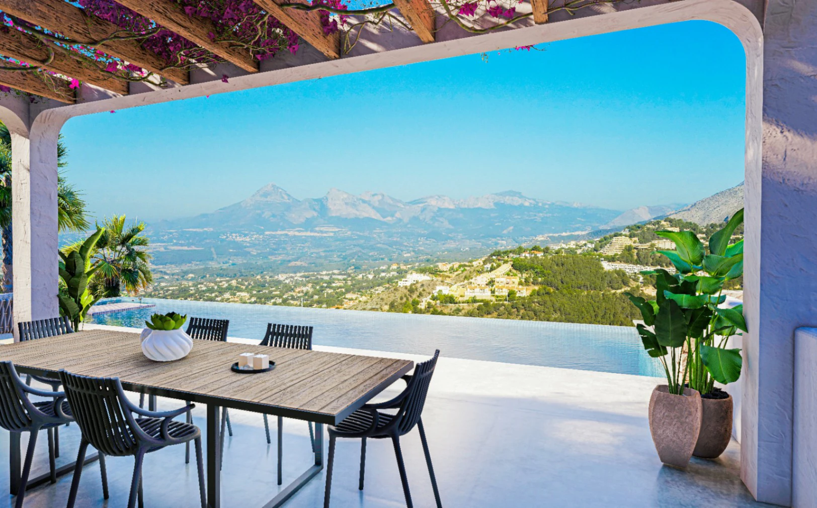 Project of a Luxury Villa with Sea Views for Sale in Altea Hills