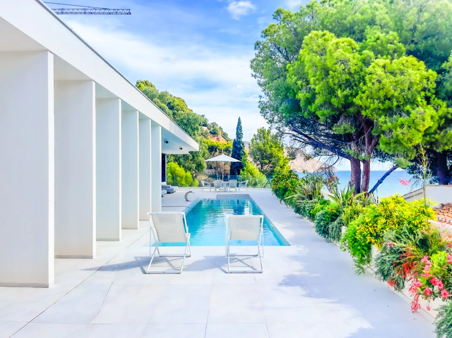First Line Luxury Villa for Sale in Altea with Private Beach Acces