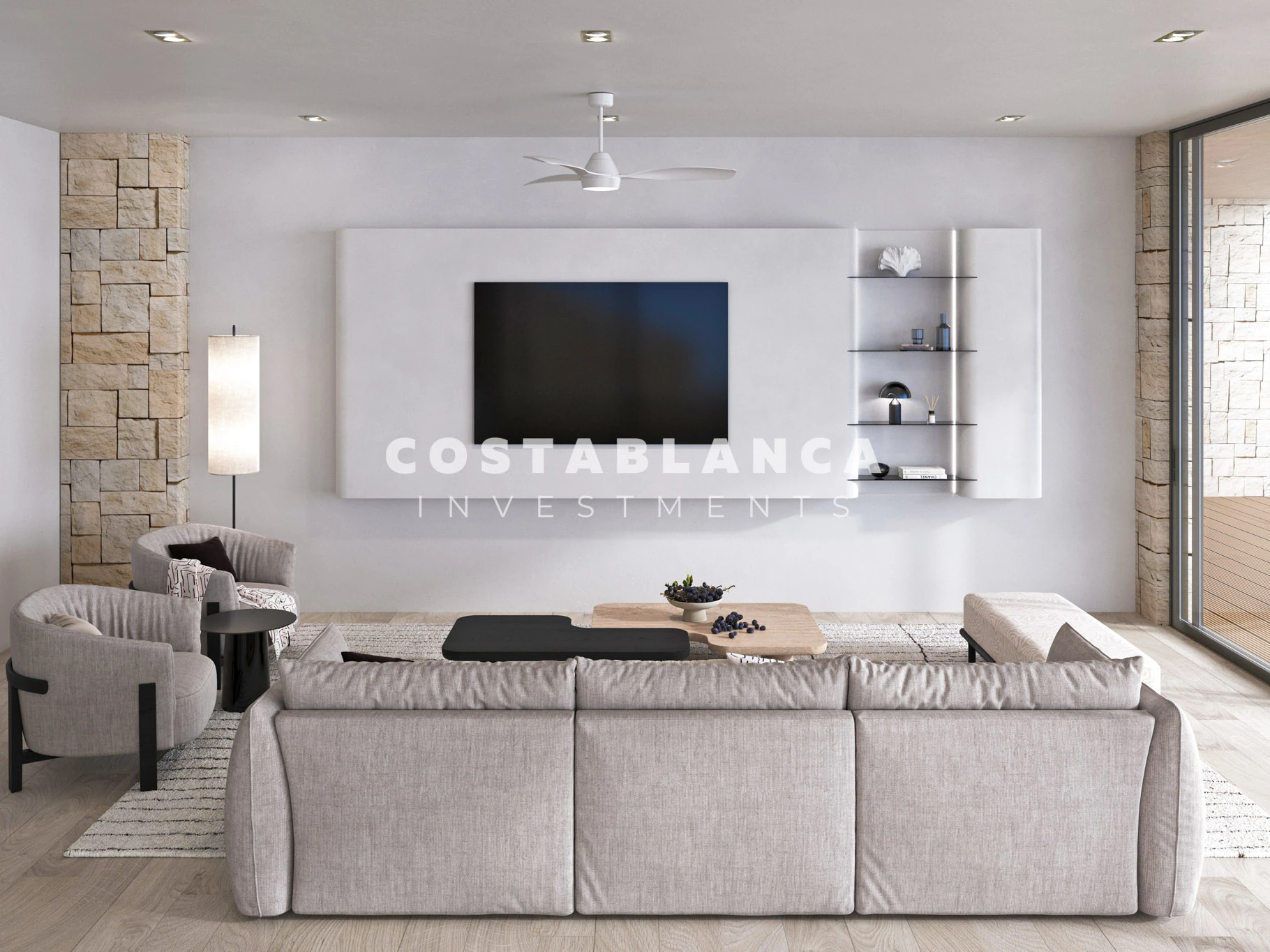 Modern Designer Villa with Panoramic Views for Sale in Altea Hills