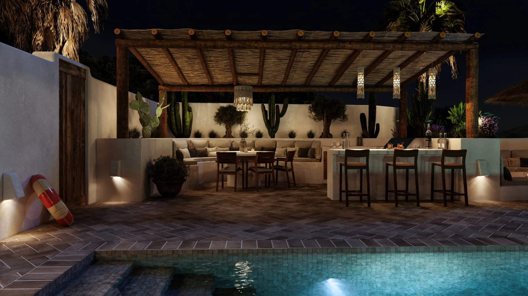 Villa de lujo al estilo de Ibiza con vistas al mar en Moraira – finalización a principios de 2026